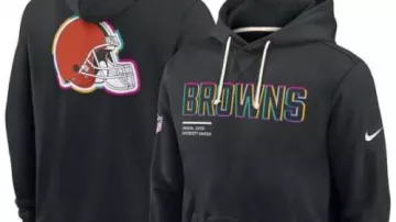 Black 2025 Crucial Catch Sideline Hoodie of Cleveland Browns - Recreation