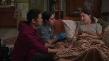 DSG Sport Fleece Hoodie worn by Benson 'Blue' Kwan (Harry Shum Jr.) as seen in Grey's Anatomy (S22E05)