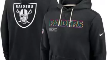 Black 2025 Crucial Catch Sideline Hoodie of Las Vegas Raiders – Recreation