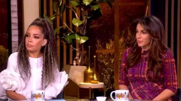 Diane von Furstenberg Margot Dress worn by Alyssa Farah Griffin as seen in The View on  November 13, 2025