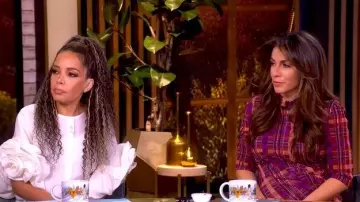 Diane von Furstenberg Margot Dress worn by Alyssa Farah Griffin as seen in The View on  November 13, 2025