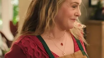 A Merry Little Ex-Mas Melissa Joan Hart Brown Overalls worn by April (Melissa Joan Hart) as seen in A Merry Little Ex-Mas