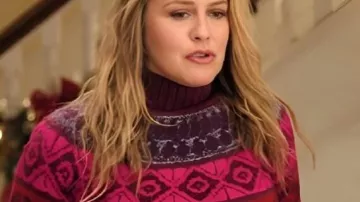 Knitted Sweater worn by Kate (Alicia Silverstone) as seen in A Merry Little Ex-Mas