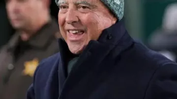 Philadelphia Eagles Coat worn by Jeffrey Lurie