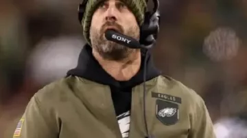 Salute To Service Jacket worn by Nick Sirianni in Eagles 2025