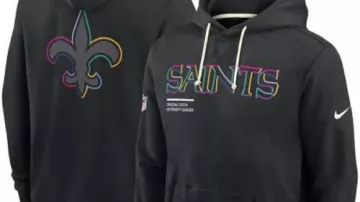 Black 2025 Crucial Catch Sideline Hoodie in Crucial Catch Sideline Hoodie