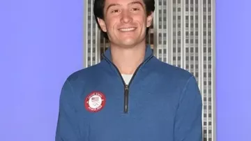 Sudadera azul Alex Ferreira Empire State Building
