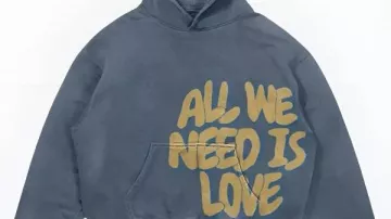 All We Need Is Love Oversized Hoodie