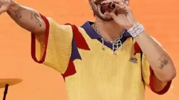 Camilo T-shirt worn by Camilo in Global Citizen Festival 2025