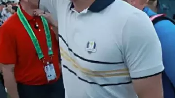 Polo T-Shirt worn by Rory McIlroy in Ryder Cup 2025