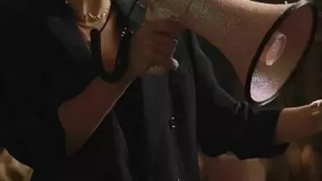 Blazer a rayas usado por Taylor Swift