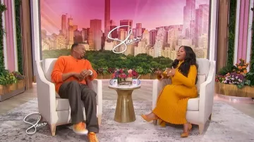 Paul Smith Pull à col rond en tricot torsadé porté par Roy Wood Jr. comme on le voit à Sherri le 11 novembre 2025