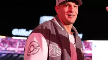 Rob Gronkowski New England Patriots Rivalries Jacket of Rob Gronkowski in NFL Game of the Week