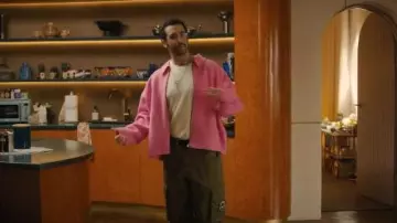 Loewe Hidden Closure Relaxed Fit Cargo Pants worn by Charlie (Jordan Firstman) as seen in I Love LA (S01E03)