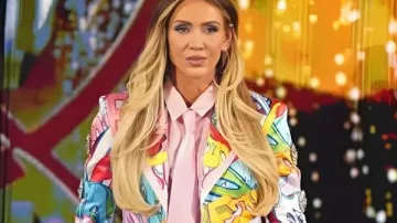 Charlotte Flair SmackDown Cropped Jacket as seen in WWE SmackDown