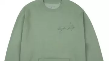 Self-Titled Danced All Night Long Kanga Pocket Crewneck in Taylor Swift - Opalite (Lyrics)