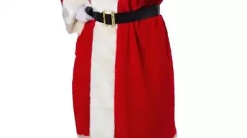 Disfraz de Papá Noel que lleva Papá Noel con disfraz de Papá Noel para comprar en Amazon en 2024 | Disfraz de señora Papá Noel en el mercado en 2024 |Papá Noel 2024