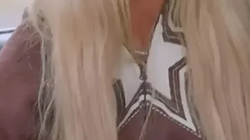 Miranda McWhorter Star Hoodie worn by (Miranda Mcwhorter) in The Secret Lives of Mormon Wives