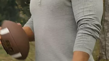 Off White T-Shirt worn by Alan Ritchson in Playdate - Soundtrack | Drive Me to the Playdate | Kevin James & Alan Ritchson | Prime Video