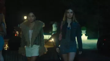 Guizio Mesh Mini Dress worn by Allegra (Amelia May) as seen in Wild Cherry (S01E01)