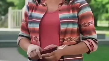 Multicolor Shirt worn by Amy Fleming (Amber Marshall) in Heartland