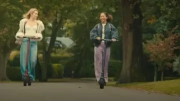 Adidas Originals Firebird Loose Track Pants worn by Grace (Imogen Faires) as seen in Wild Cherry (S01E02)