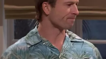 SNL S51 Glen Powell Bowling Shirt as seen in Saturday Night Live