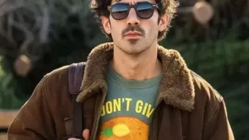 Shearling Jacket worn by Joe Jonas (Joe Jonas) as seen in A Very Jonas Christmas Movie