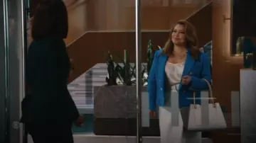 Zac Posen Eartha Medium Tote worn by Eva (Justina Machado) as seen in Matlock (S02E06)