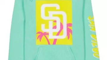 Sudadera verde Padres City Connect - Recreación