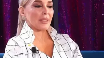 Marysol Patton The Today Show Chemise à Affiche Imprimée Vêtue telle que vue dans Today