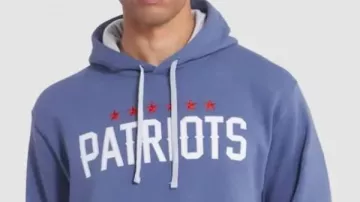 Sweat à capuche des New England Patriots Storm Blue Rivalries