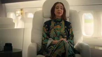 La DoubleJ Magnifico Midi Dress worn by Molly Novak (Maya Rudolph) as seen in Loot (S03E07)