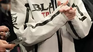 Jacket worn by Pete Davidson in November 17 2025 WWE Raw Madison Square Garden Full Show + Off Air