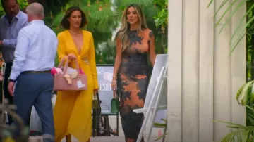 Robe Ramy Brook Colorblock Tatia portée par Polly Brindle telle que vue dans Selling The OC (S04E07)