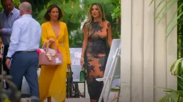 Robe Ramy Brook Colorblock Tatia portée par Polly Brindle telle que vue dans Selling The OC (S04E07)