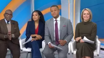 Lisi Lerch Large Audrey Earrings worn by Dylan Dreyer as seen in Today on November 17, 2025