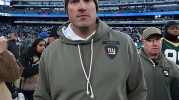 Mike Kafka New York Giants 2025 Salute to Service Bomber Jacket