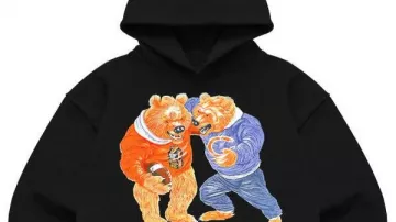 Lyrical Lemonade x Chicago Bears Black Tackle Hoodie