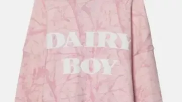 Dairy Boy Oversized Crewneck Sweatshirt