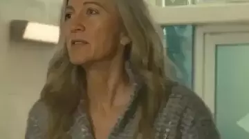 Wild Cherry 2025 Juliet Lonsdale Jacket worn by Juliet (Eve Best) as seen in Wild Cherry (S01E05)