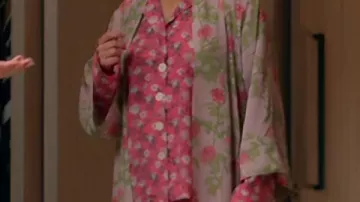 Pink Floral Pajamas worn by Molly Novak (Maya Rudolph) in Loot