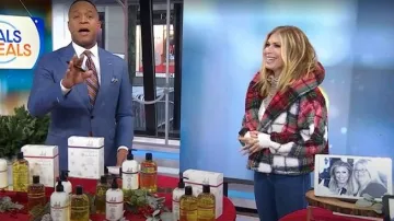 Chaqueta Sherpa Clásica Corta Jill Martin usada por Jill Martin tal como se ve en Today el 19 de noviembre de 2025