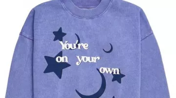 You’re On Your Own Kid Purple Sweatshirt
