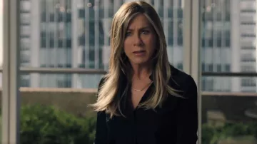 Nicole Landaw 14k Solid Link Long Necklace worn by Alex Levy (Jennifer Aniston) as seen in The Morning Show (S04E10)