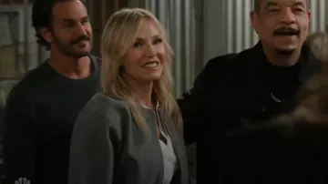 Zara Women's Soft Bomber Jacket worn by Amanda Rollins (Kelli Giddish) as seen in Law & Order: Special Victims Unit (S27E07)