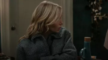 Zara Cropped Boucle Jacket worn by Amanda Rollins (Kelli Giddish) as seen in Law & Order: Special Victims Unit (S27E08)