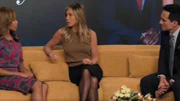 'S Max Mara Wool Sweater Vest worn by Alex Levy (Jennifer Aniston) as seen in The Morning Show (S04E10)
