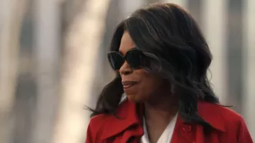 Celine Triomphe 06 Sunglasses worn by Emerald Greene (Niecy Nash) as seen in All's Fair (S01E05)