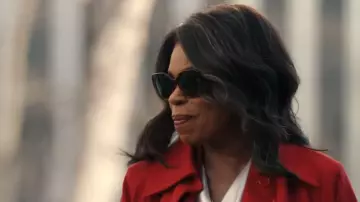 Celine Triomphe 06 Sunglasses worn by Emerald Greene (Niecy Nash) as seen in All's Fair (S01E05)